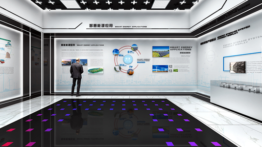 数字化打造新能源展厅可采用哪些多媒体技术？
