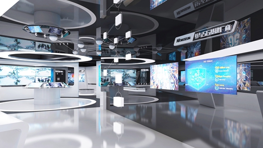 数字多媒体是如何在科技展厅中营造未来感的？