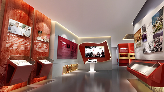 红色文化馆设计融合多媒体实现高效信息传递