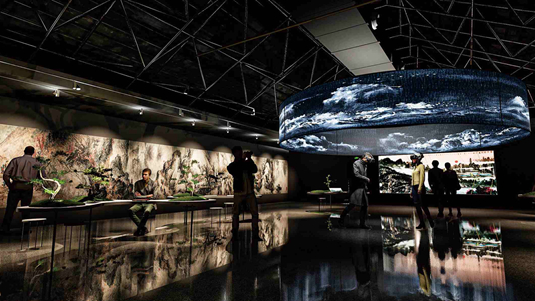 用数字科技的打造博物馆多媒体展厅需几步？