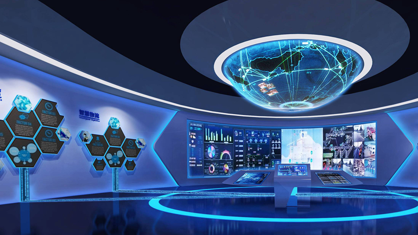 数字化科技展厅多功能设计应用展示效果