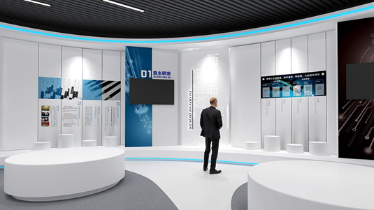 三步分析光电展厅设计中数字科技的用处