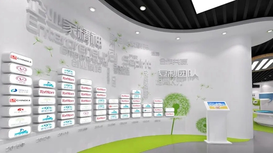 企业历史展厅用数字技术树立企业形象