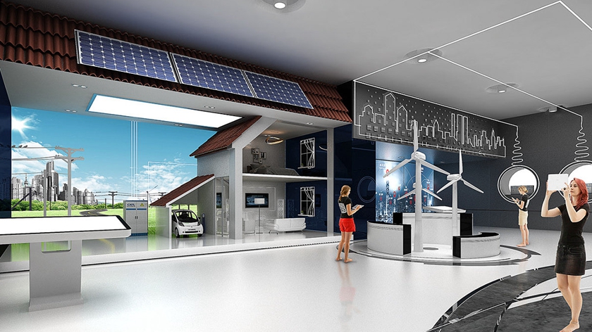 互动多媒体在新能源展馆设计中的应用效果