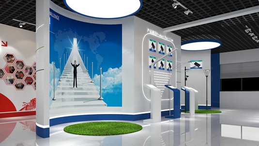 新能源展厅为何将多媒体技术作为主要展示方式？
