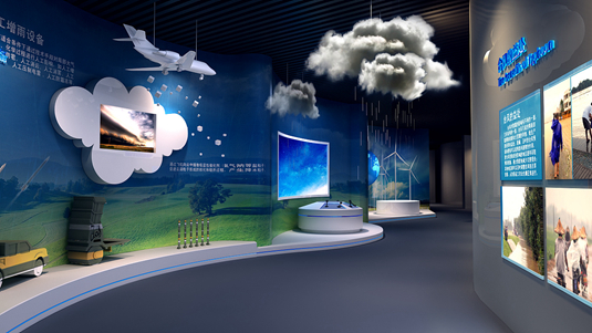 气象科普展厅设计怎样运用多媒体互动进行展示？