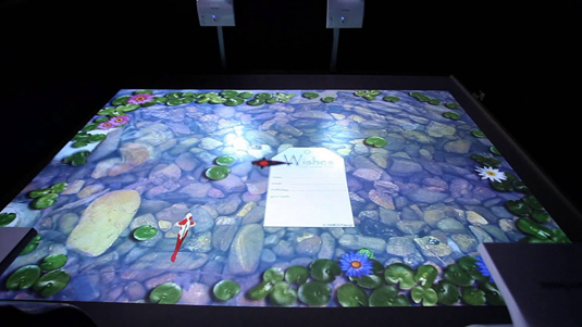 地面互动投影游戏系统打破传统游乐园游玩模式