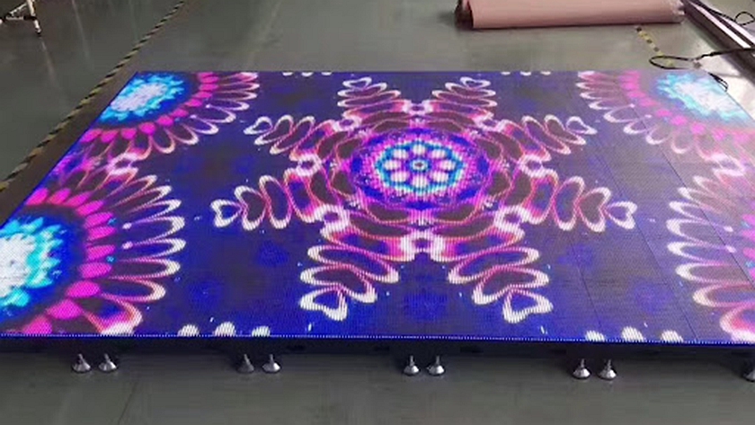 花式LED地砖屏展示效果
