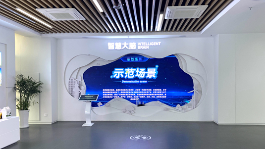 南京农高展厅用多媒体展示现代化农业建设