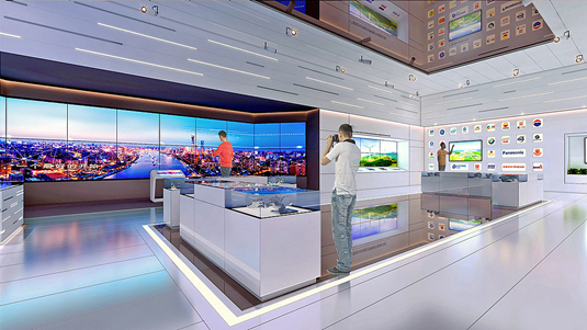 数字化科技文化展厅设计营造企业文化