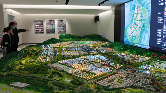 三维数字沙盘打造微观城市，一览都市变迁