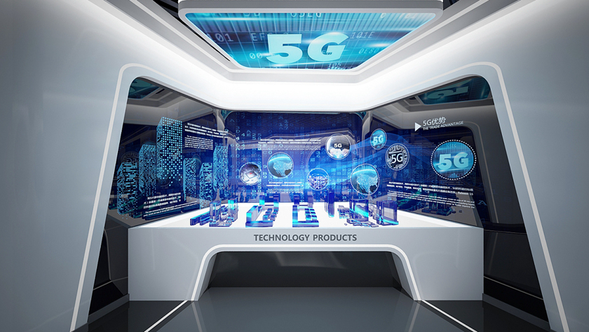 工业产品5G信息化应用交互展示效果