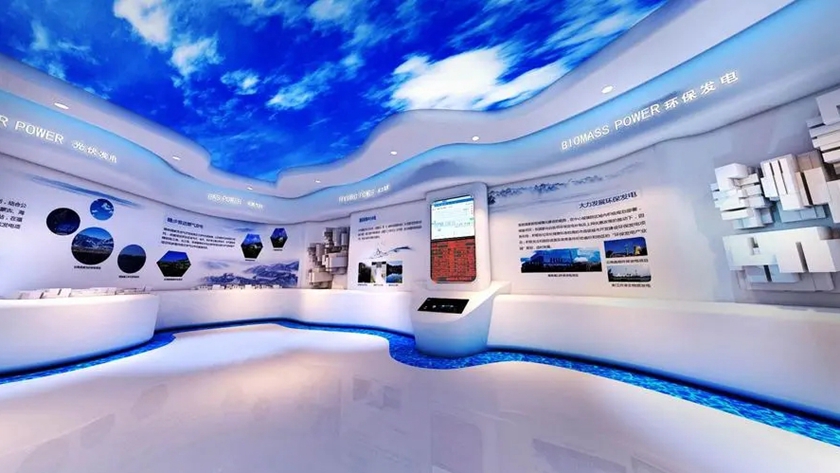 企业展厅运用多媒体技术的效果